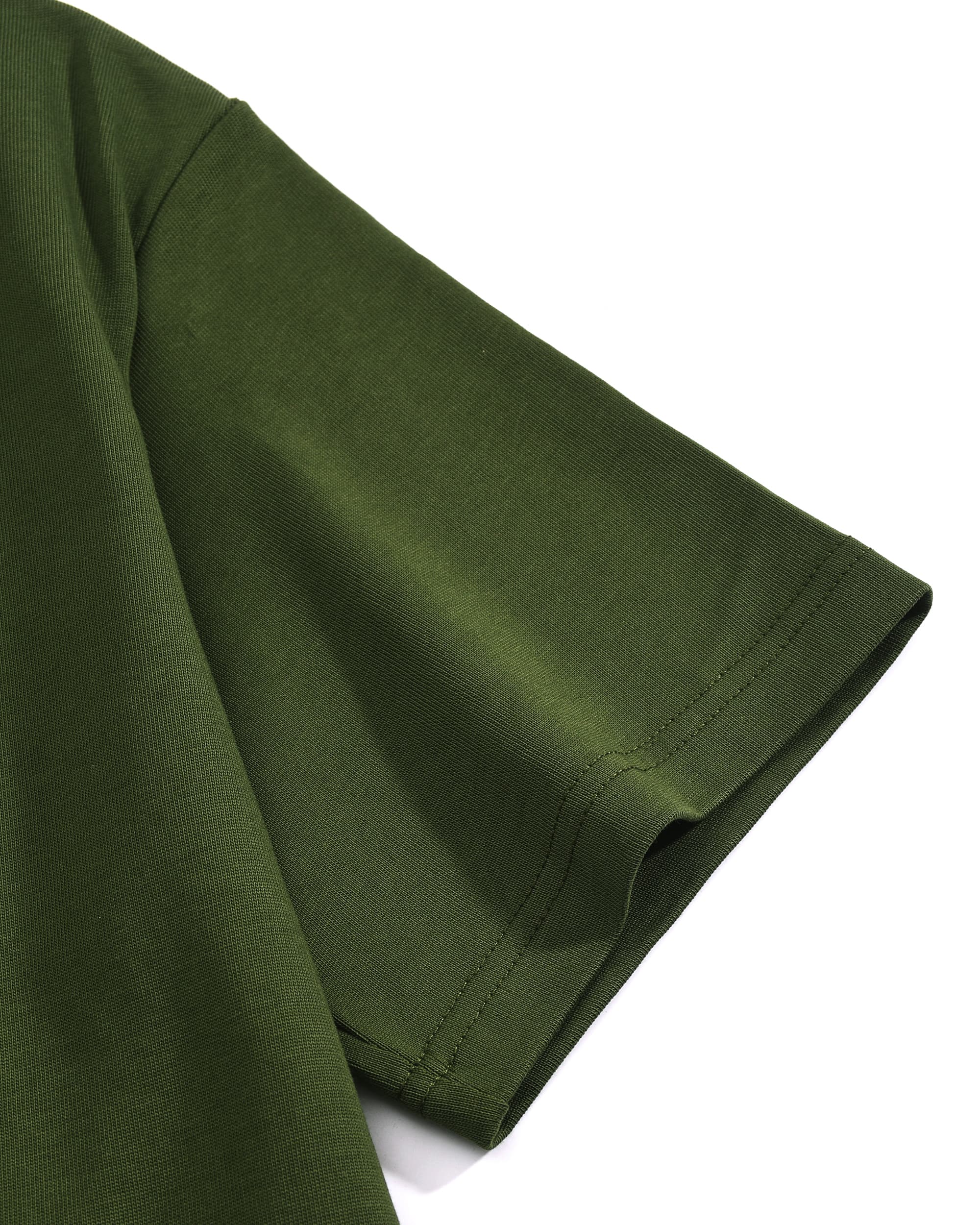 300g Olive Green Classic T-Shirts