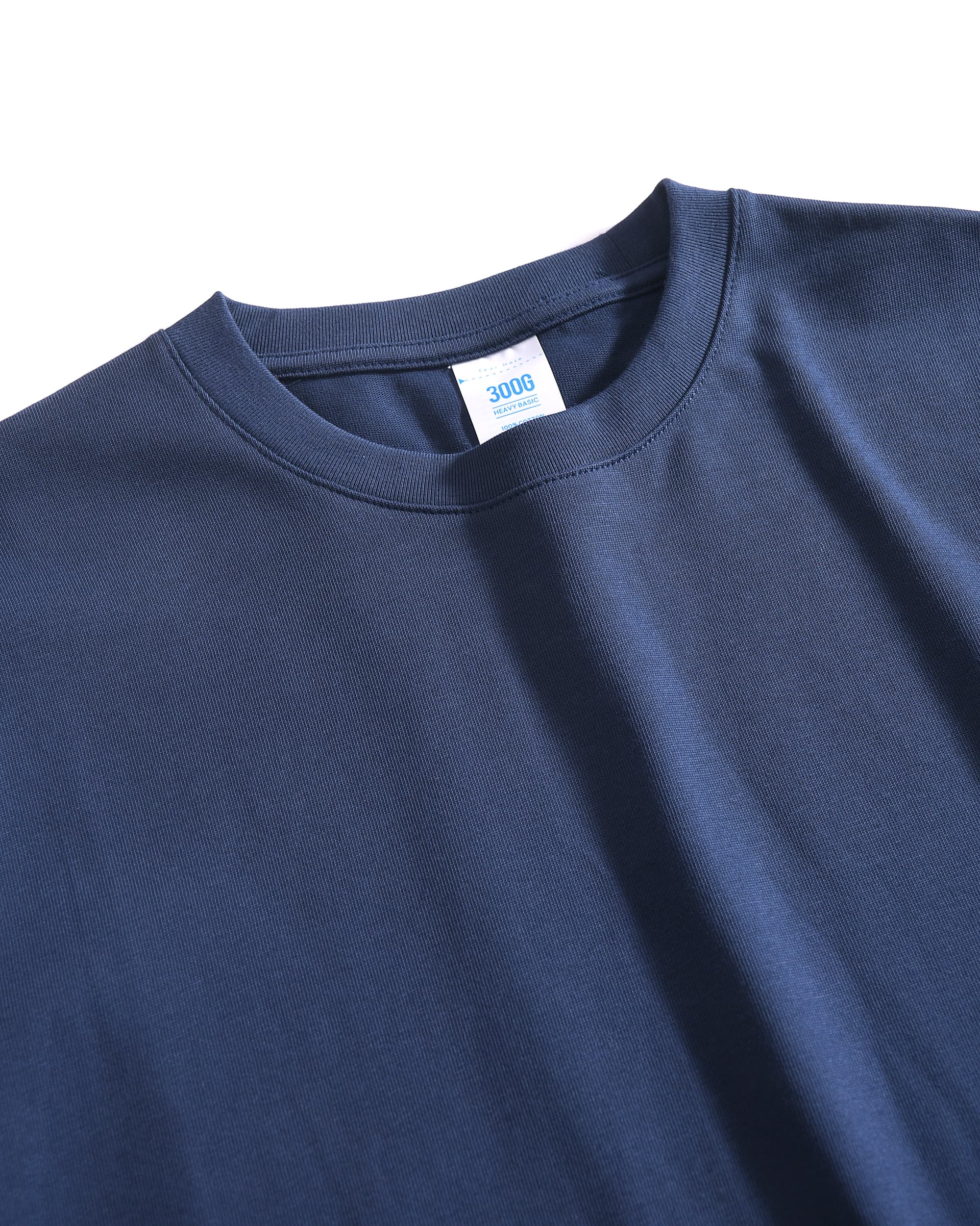 300g Deep Navy Classic T-Shirts