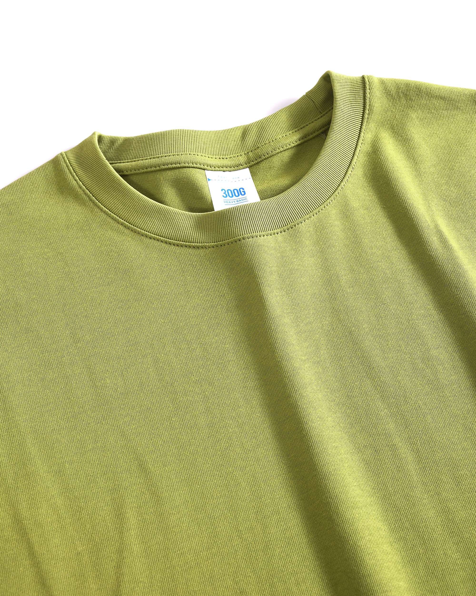 300g Moss Green Classic T-Shirts