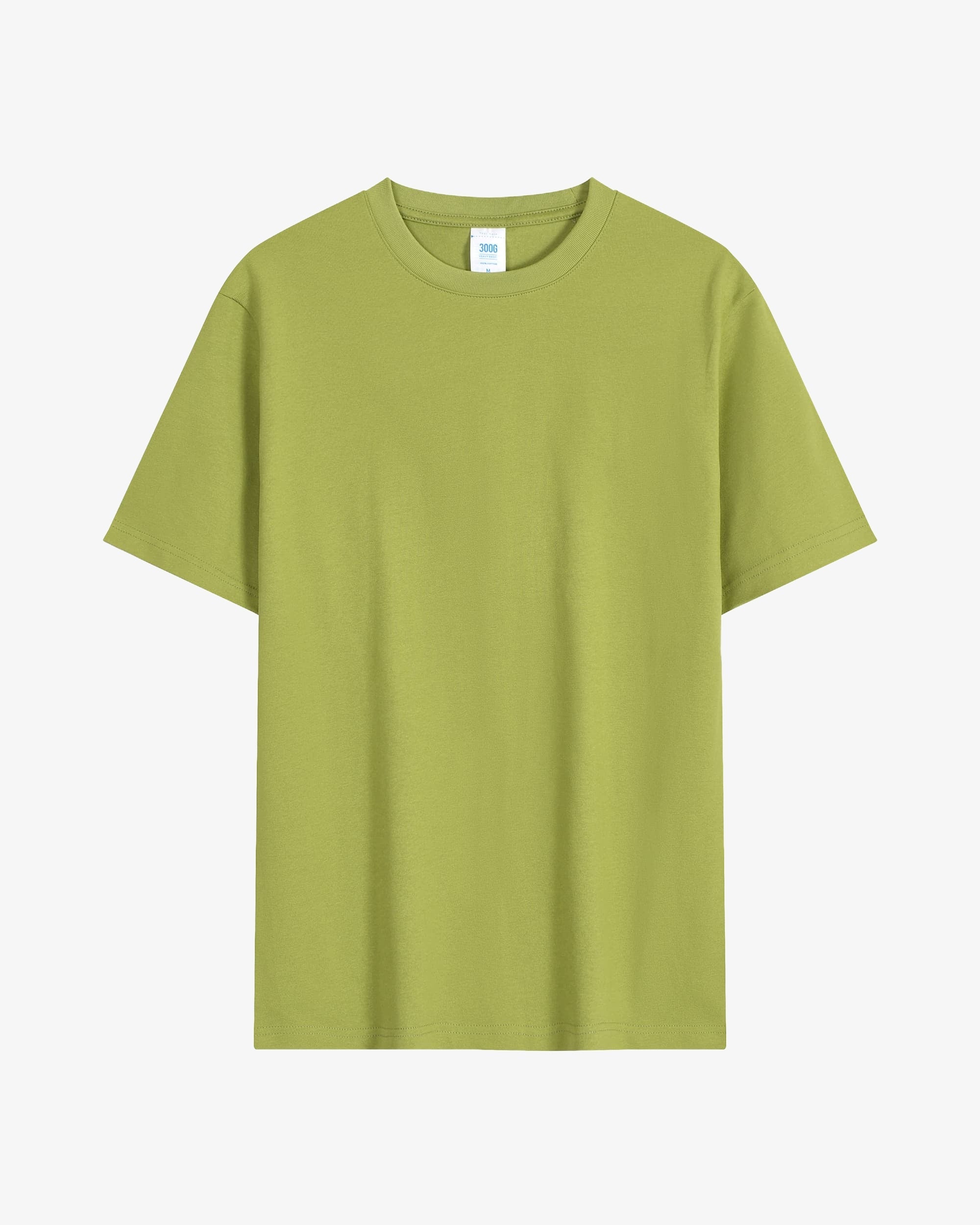 300g Moss Green Classic T-Shirts