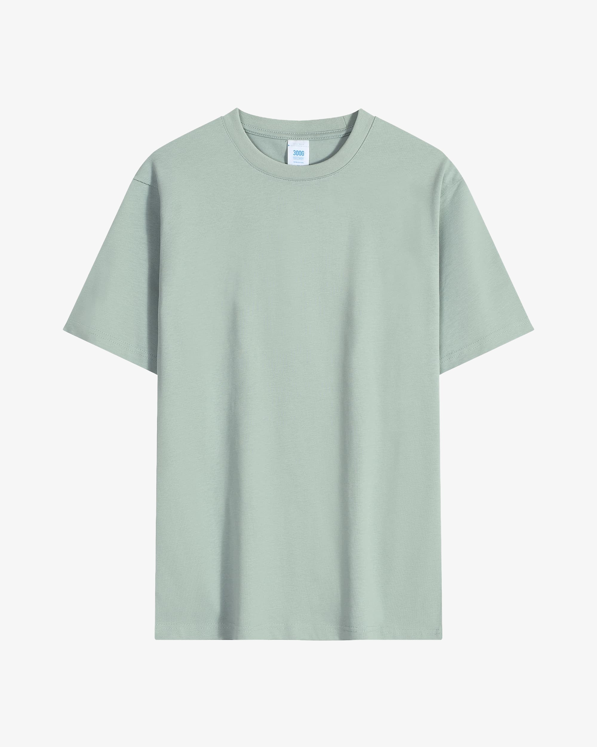 300g Mint Green Classic T-Shirts