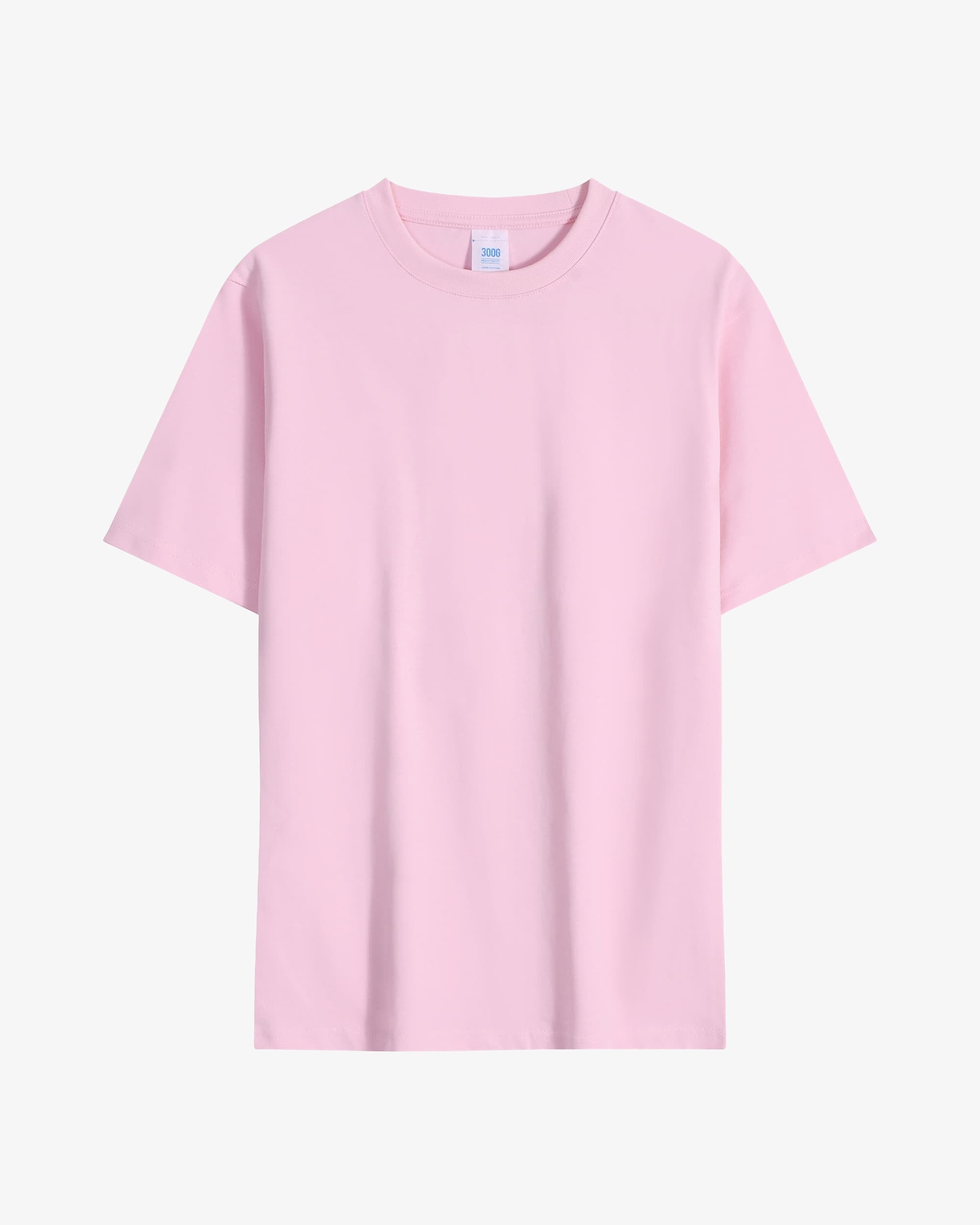 300g Soft Pink Classic T-Shirts